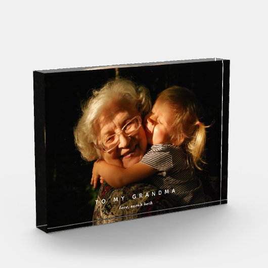 Op maat voor mijn grootmoeder fotoblokken (Links)