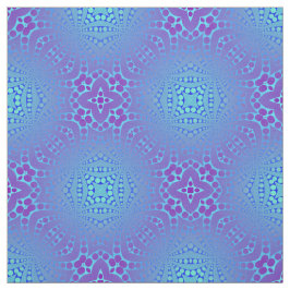 Op Madhi in blauw en Paarse Stof