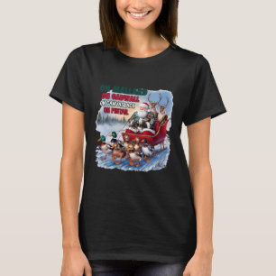 Op Mallard Op Gadwall Kerst Grappig Eendenjacht T-shirt