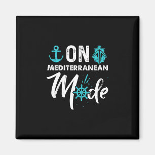 Op mediterrane modus shirt Mediterraneans shirts Magneet