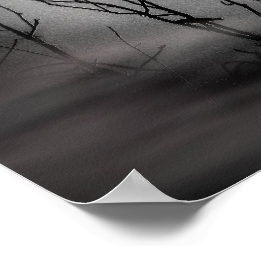 Op Midnight wachten Poster (Hoek)