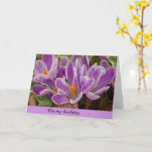 Op mijn Birthday Gratitude Kaart (Gele Bloem)