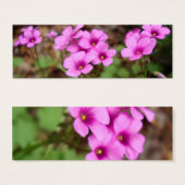 Op mijn Bladwijzer voor de deur Mini Visitekaartjes (Voorkant /achterkant)