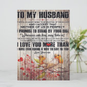 Op mijn Cadeau voor mannen | Cute Slogan Gift | Menu (Staand voorkant)