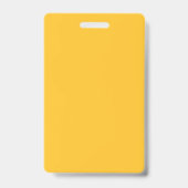 Op Mijn Computer Grappige Oranje Kat Meme Badge (Achterkant)