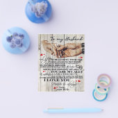 Op mijn debetkaart | Liefde brief aan hem | Flyer (Enkel)