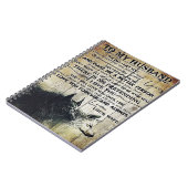 Op mijn debetkaart | Liefde brief aan hem | Notitieboek (Linkerzijde)