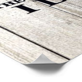 Op mijn debetkaart | Liefde brief aan hem | Poster (Hoek)