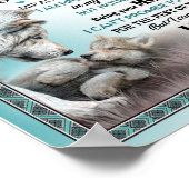 Op mijn dochter poster (Hoek)