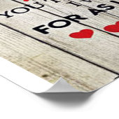 Op mijn eigen design | Trendy Husband Gift Poster (Hoek)