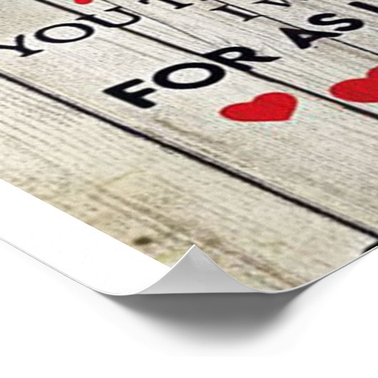 Op mijn eigen design | Trendy Husband Gift Poster (Hoek)