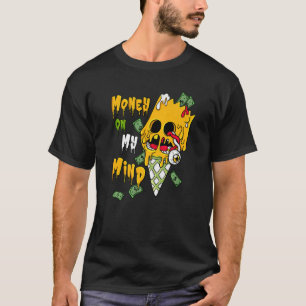 Op mijn gedachten Bart Ice Cream Sol 13s Matching T-shirt
