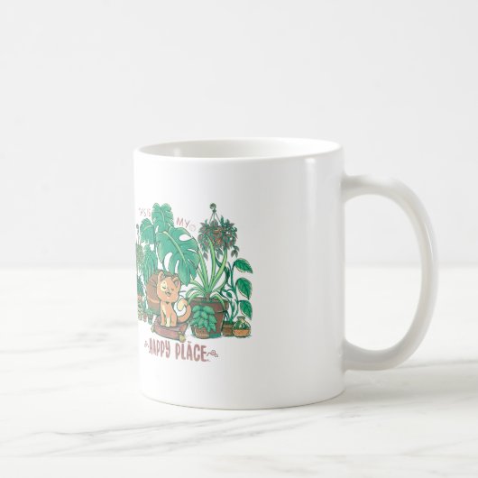 Op mijn gelukkige plek koffiemok (Rechts)