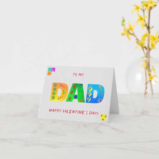 Op mijn goede dag van de Valentijnsdag Kaart (Gele Bloem)