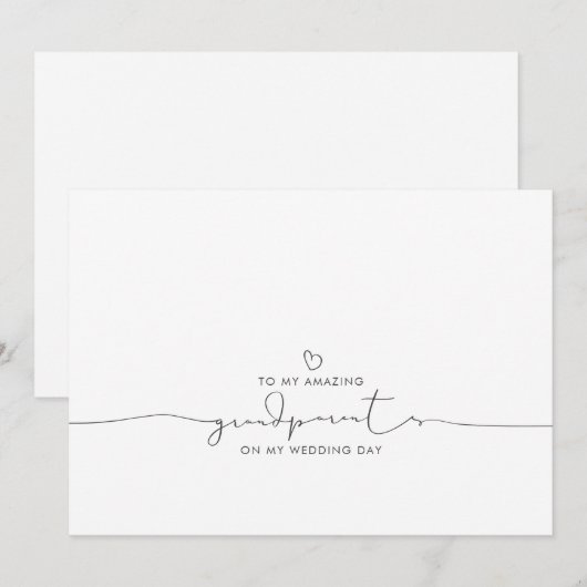 Op mijn grootouders die 's ochtends wedden, krijg  (Voorkant / Achterkant)