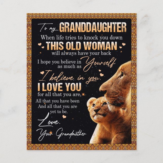 Op mijn kleindochter Gift van oma, Lovers (Voorkant)