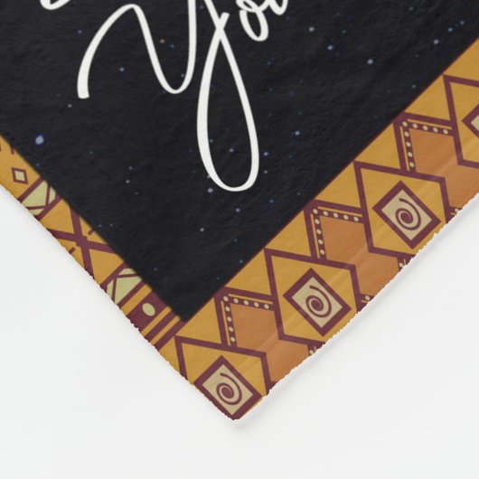 Op mijn kleindochter Gift van oma, Lovers Fleece Deken (Hoek)