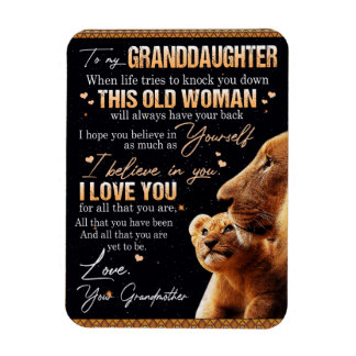 Op mijn kleindochter Gift van oma, Lovers Magneet