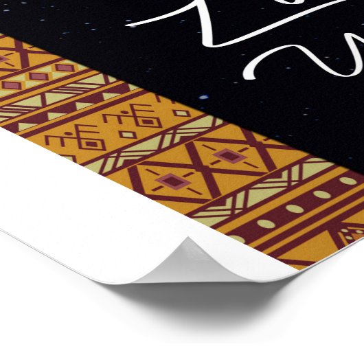 Op mijn kleindochter Gift van oma, Lovers Poster (Hoek)