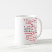 Op mijn kleindochter koffiemok (Voorkant rechts)