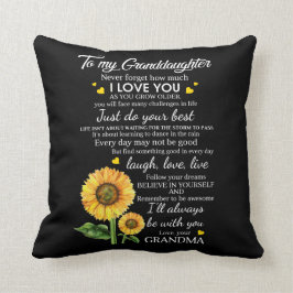 Op mijn kleindochter kussen