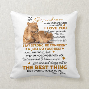 Op mijn kleinzoon kussen