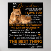 Op mijn kleinzoon poster (Voorkant)