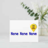 Op mijn laatste Nerve Briefkaart (Staand voorkant)