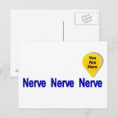 Op mijn laatste Nerve Briefkaart (Voorkant / Achterkant)