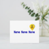 Op mijn laatste Nerve Briefkaart (Staand voorkant)