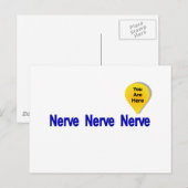Op mijn laatste Nerve Briefkaart (Voorkant / Achterkant)