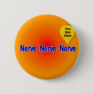 Op mijn laatste Nerve Ronde Button 5,7 Cm