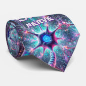 "Op mijn laatste zenuw" Funny Science Medische Str Stropdas (Opgerold)