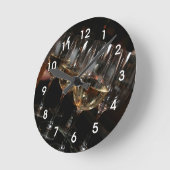 Op mijn leeftijd heb ik een wijnbril nodig ronde klok (Hoek)