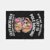 Op mijn leeftijd is het dichtst bij Le Dancing Gri Fleece Deken (Voorkant (Horizontaal))