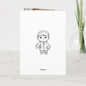 Op mijn liefste Baby Happy Birthday, hou van Kaart (Achterkant)