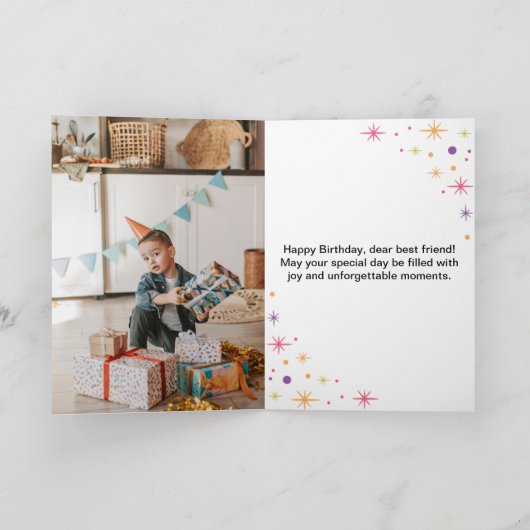 Op mijn liefste Baby Happy Birthday, hou van Kaart (Binnen)