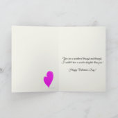 Op mijn lieve dochter, een Valentijn Kaart (Binnen)