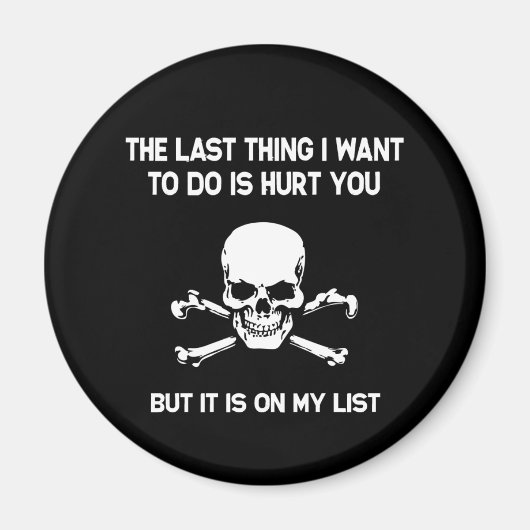 Op mijn lijst magneet (Voorkant)