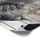 Op mijn man |Aan mijn echtgenoot brief | Cute Cade Poster (Hoek)