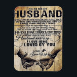 Op mijn man | Birthday Gift aan Husband | Magneet<br><div class="desc">It's a personalized perfect gift for him, your dad, your husband, your boyfriend. It's ideal gifts for all seasons. These products are great for a picnic at the park, snuggling, relaxing on the sofa, wall decoration for home or as a stylish bedspread. Festival gift; Holiday gift St, Mother's Day, Father's...</div>