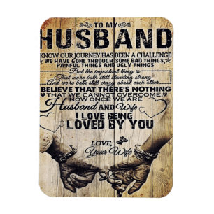 Op mijn man Birthday Gift aan Husband Magneet