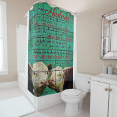 Op mijn man | Cadeau van de familie Cute Douchegordijn (In situ)