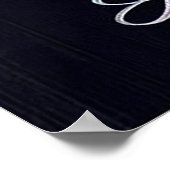 Op mijn man | Cadeau van de familie Cute Poster (Hoek)