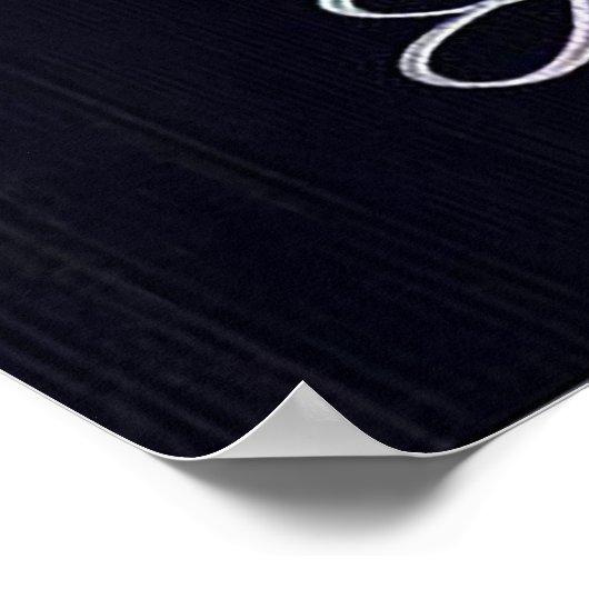 Op mijn man | Cadeau van de familie Cute Poster (Hoek)