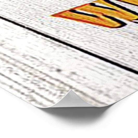 Op mijn man | Cadeau van de familie Cute Poster (Hoek)