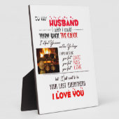 Op mijn man fotoplaat (Zijkant)