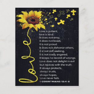 Op mijn man Funny Quottes to Husband Gift Flyer