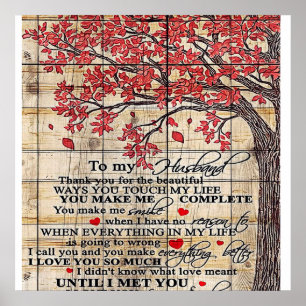 Op mijn man   Funny Quottes to Husband Gift Poster