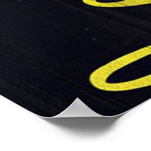 Op mijn man | Funny Quottes to Husband Gift Poster (Hoek)